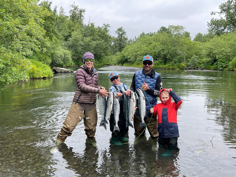 Kodiak Island Salmon Fishing