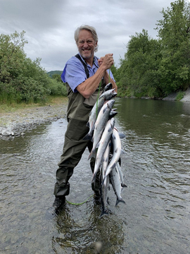 Kodiak Island Salmon Fishing