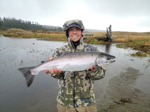 Alaska Remote Fishing Lodge for Silver Salmon